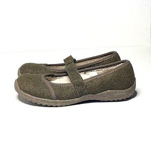 L.L. Bean Wool Mary Jane Shoes